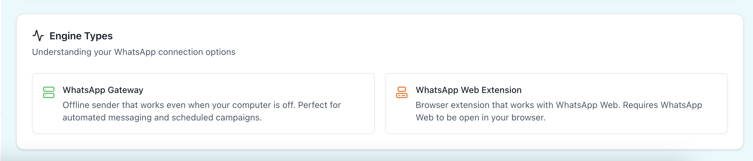 Engine Types Overview